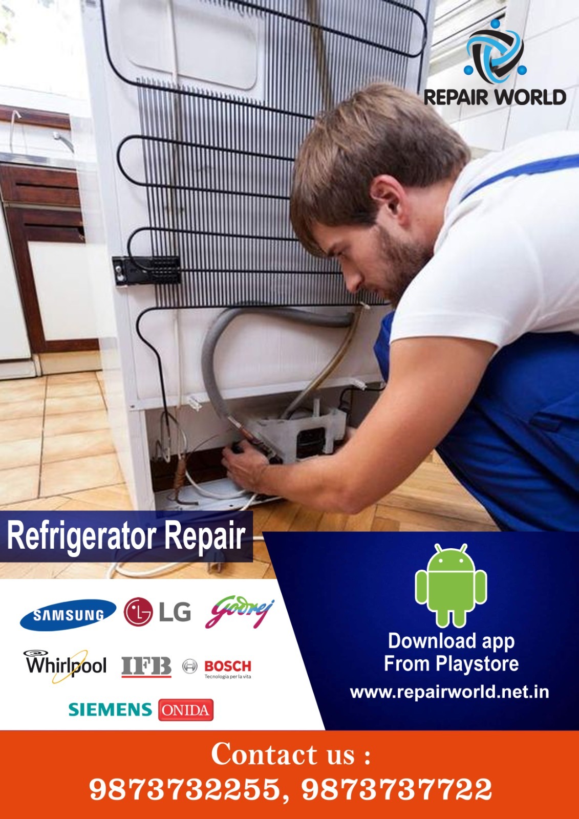 Hitachi Double door fridge Repair in Noida